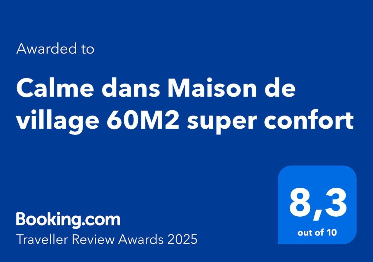 Calme Dans Maison De Village 60M2 Super Confort Дин Ле Бен Екстериор снимка